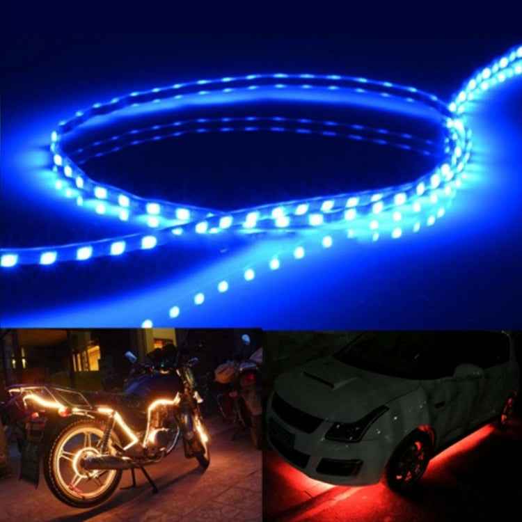 5 PCS 45 LED 3528 SMD Waterproof Flexible Car Strip Light for Car Decoration, DC 12V, Length: 90cm