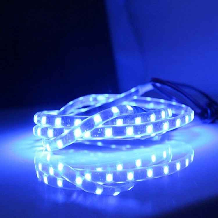 5 PCS 45 LED 3528 SMD Waterproof Flexible Car Strip Light for Car Decoration, DC 12V, Length: 90cm