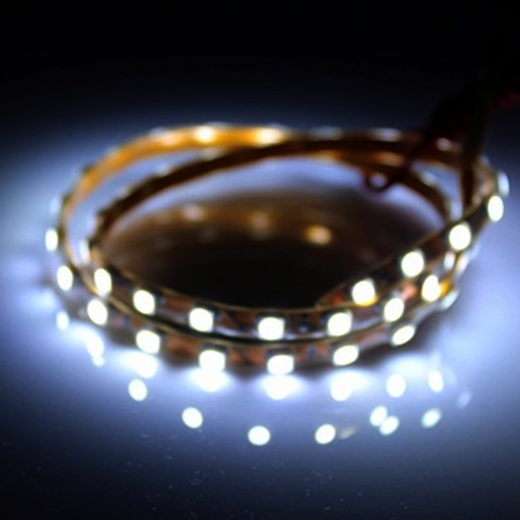 5 PCS Flow Style 45 LED 3528 SMD Waterproof Flexible Car Strip Light for Car Decoration, DC 12V, Length: 90cm, 90cm White, 90cm Yellow, 90cm Blue, 90cm Pink, 90cm Green, 90cm Ice blue, 90cm Red