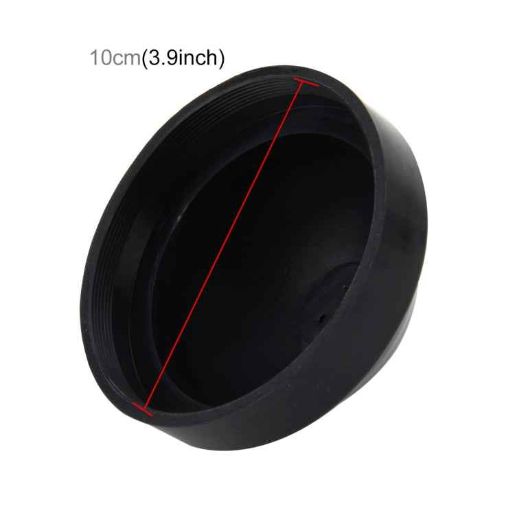 2 PCS K100 Universal Car LED Headlight HID Xenon Lamp Silicone Dust Cover Seal Caps Car Dust Cover Waterproof Dustproof Sealing Headlamp Cover for Car Retrofit, Inner Diameter: 10cm