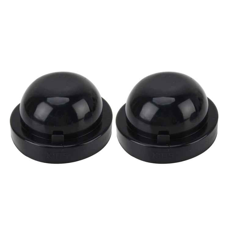 2 PCS K105 Universal Car LED Headlight HID Xenon Lamp Silicone Dust Cover Seal Caps Car Dust Cover Waterproof Dustproof Sealing Headlamp Cover for Car Retrofit, Inner Diameter: 10.5cm