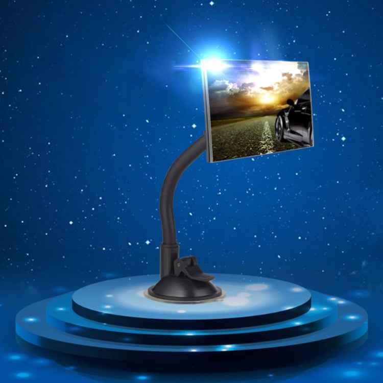 360 Degree Car Adjustable Interior Windshield Rectangular Blind Spot Mirror with Suck Cup Holder