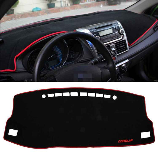 Left-hand Drive Car Light Instrument Panel Sunscreen Dashboard Mats Cover for Toyota New Corolla (2014-2018),Please Note Model and Year