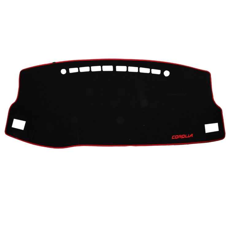 Left-hand Drive Car Light Instrument Panel Sunscreen Dashboard Mats Cover for Toyota New Corolla (2014-2018),Please Note Model and Year