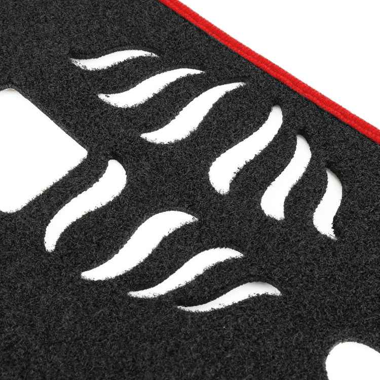 Left-hand Drive Dark Mat Car Dashboard Cover Car Light Pad Instrument Panel Sunscreen Car Mats for Land Rover Discovery 4, Please note the model and year