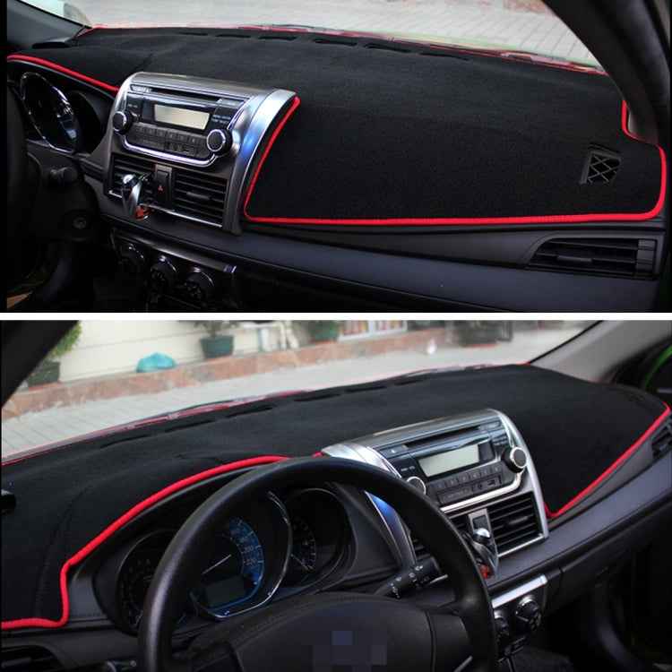 Left-hand Drive Dark Mat Car Dashboard Cover Car Light Pad Instrument Panel Sunscreen Car Mats for Land Rover Discovery 4, Please note the model and year