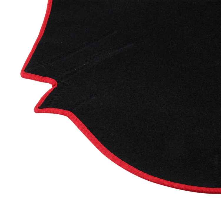 Left-hand Drive Car Light Instrument Panel Sunscreen Dashboard Mats Cover for Kia K2, Please Note Model and Year