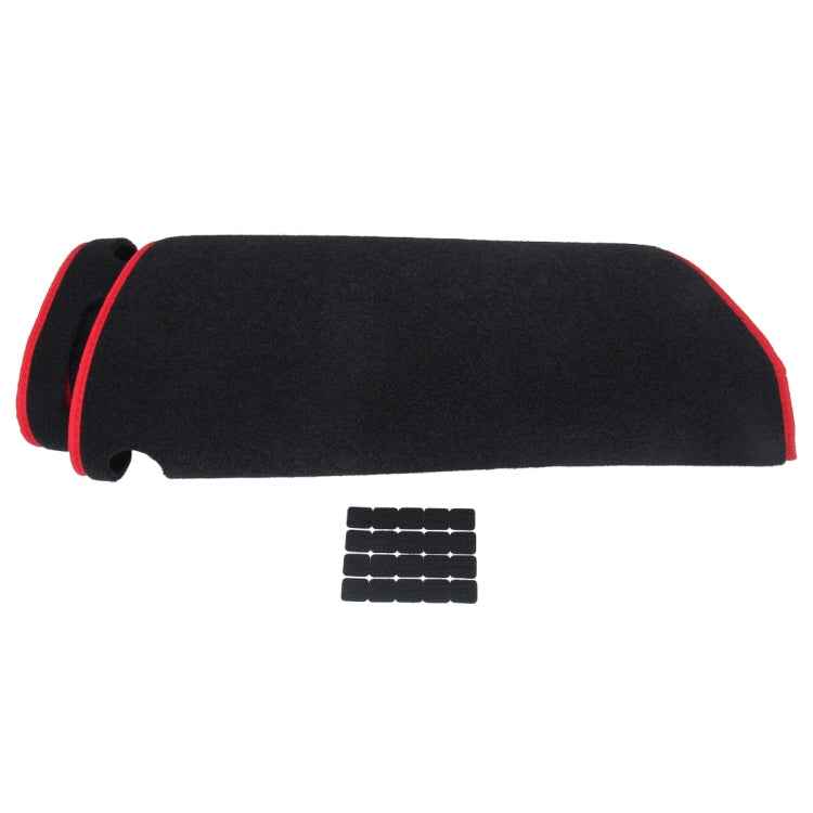 Left-hand Drive Car Light Instrument Panel Sunscreen Dashboard Mats Cover for Kia K2, Please Note Model and Year