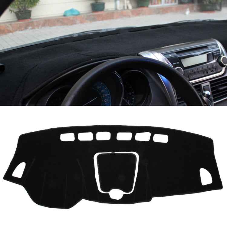 Left-hand Drive Car Light Instrument Panel Sunscreen Dark Mats Cover for Venucia B50 / R50