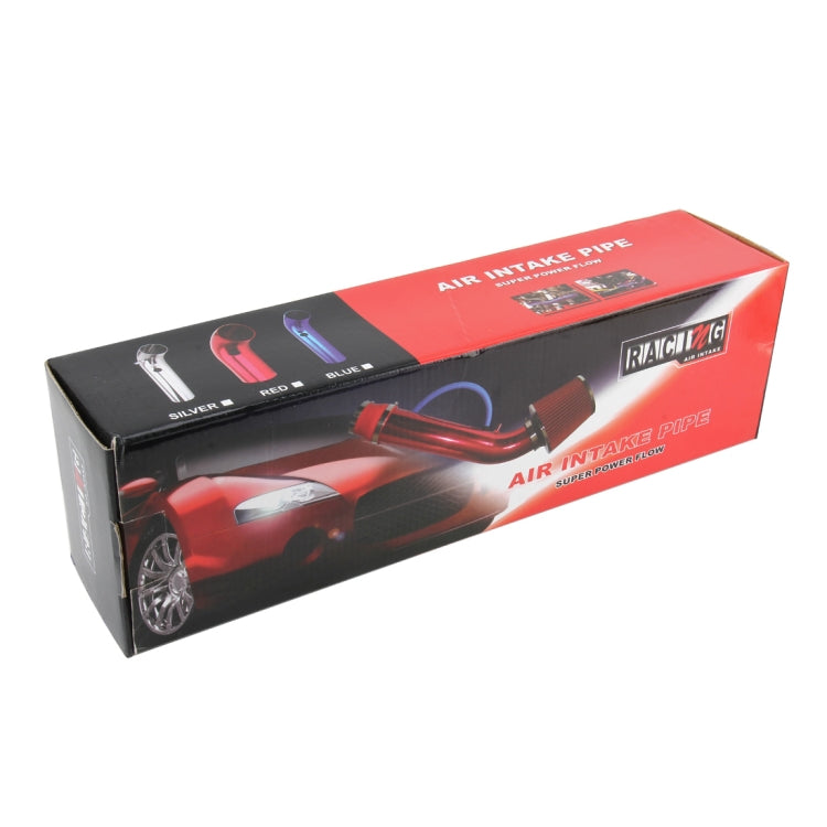 Universal Air Intakes Short Cold Racing Aluminium Air Intake Pipe Hose with Cone Filter Kit System
