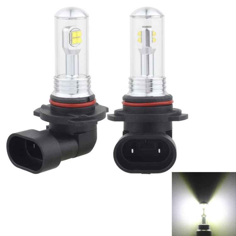 2 PCS 9006 40W 800 LM 6000K 8 CREE LEDs Car Fog Lights, DC 12V