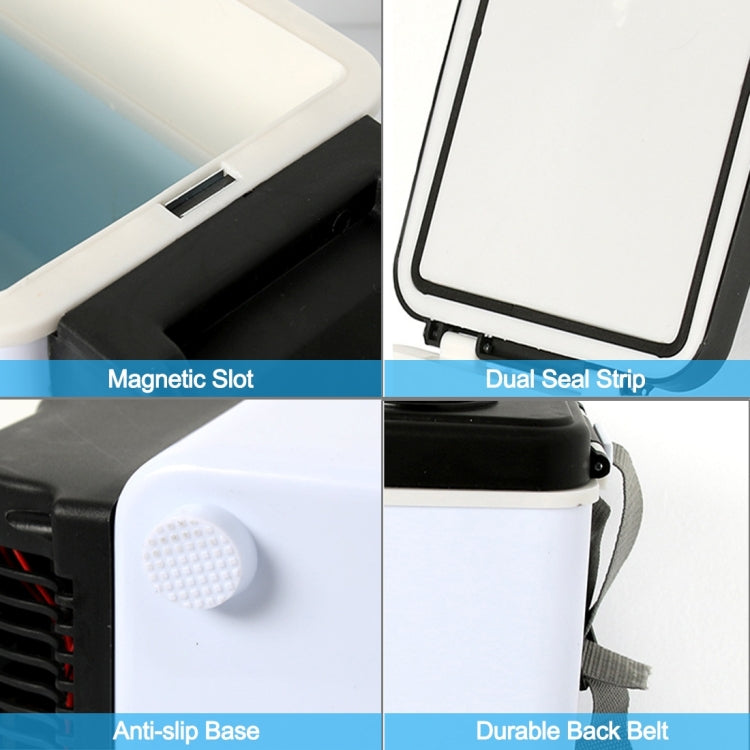 Car Auto 48W Portable Multi-Function Cooling and Warming 6L Low Noise Refrigerator for Car and Home, Cord Length: 1.8m, 6L Low Noise