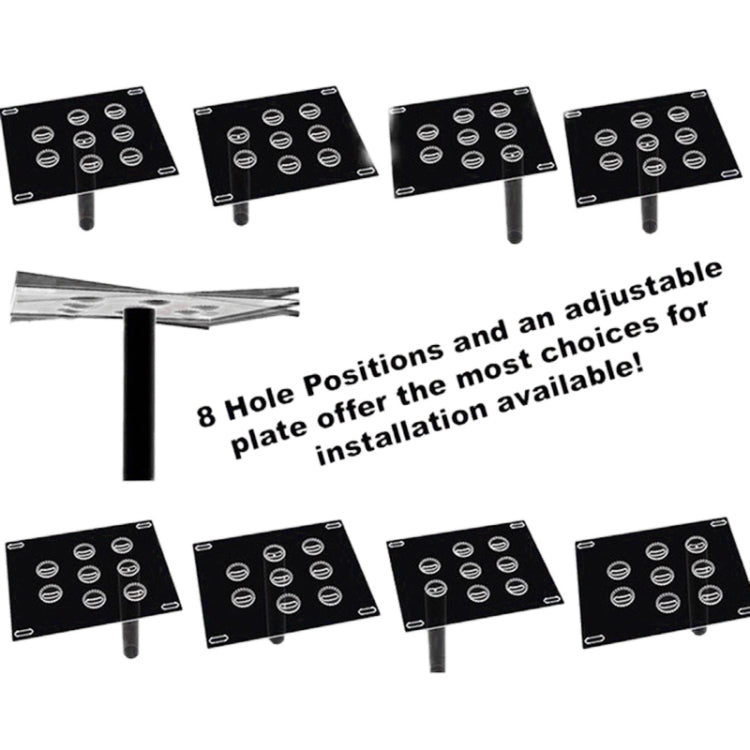 Car Front Bumper Tow Hook License Plate Mounting Bracket Holder for Mitsubishi Lancer-ex, For Mitsubishi Lancer-ex