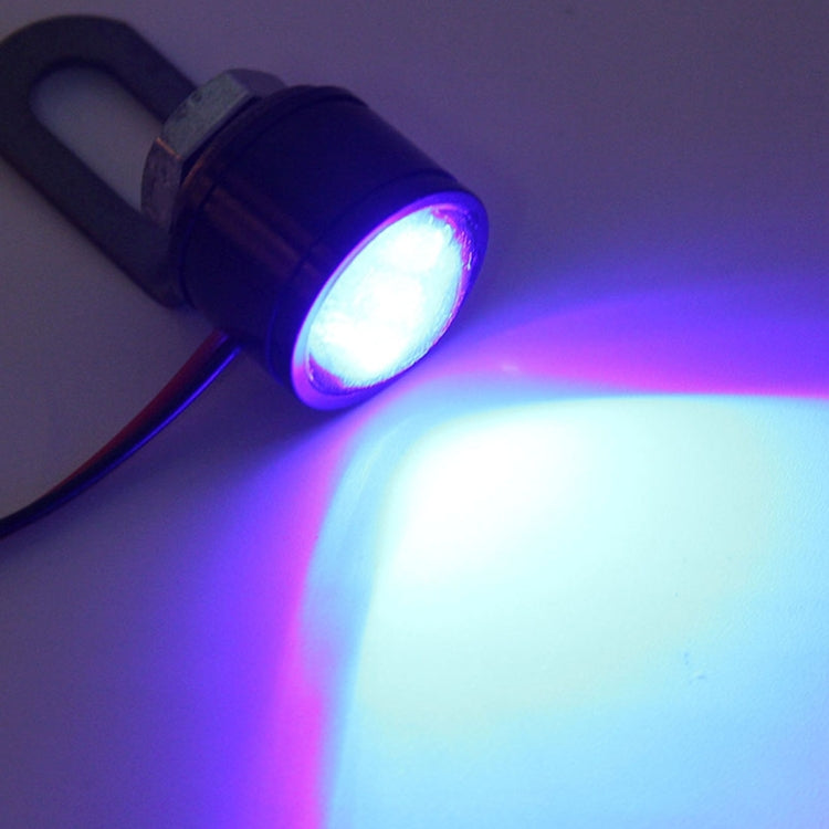 2 PCS 12V 3W Eagle Eyes LED Light For Motorcycle ,Wire Length: 45cm