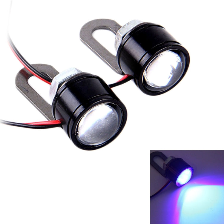 2 PCS 12V 3W Eagle Eyes LED Light For Motorcycle ,Wire Length: 45cm, Wire Length: 45cm