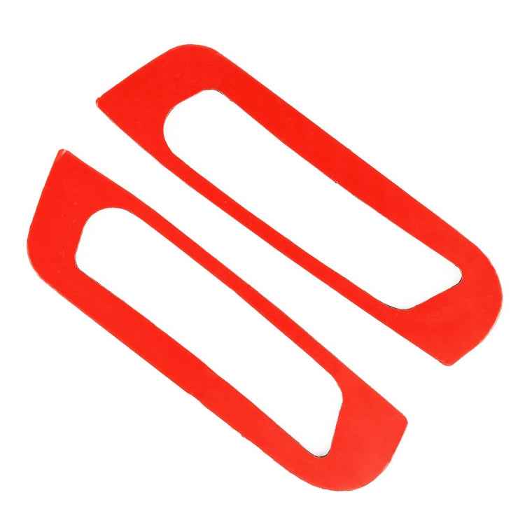 2 PCS Car A Column Air Outlet Carbon Fiber Decorative Sticker for Jeep Grand Cherokee