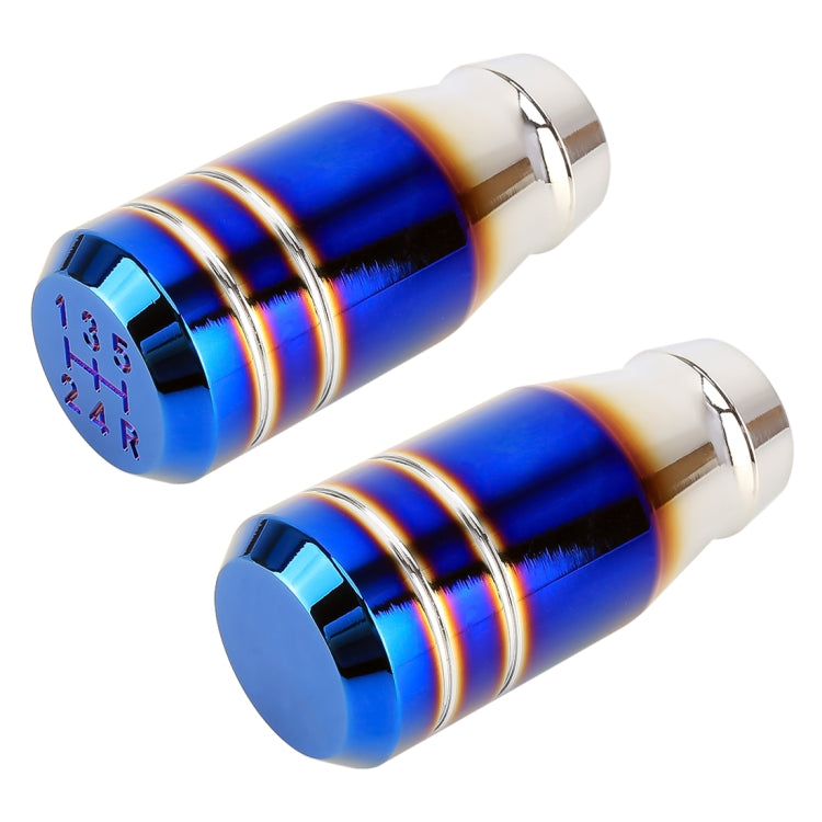Universal Car Gear Shift Knob Modified Car Gear Shift Knob 5 Speed Manual Auto Transmission Shift Lever Knob Colorful Gear Knobs, Size: 8.2x3.5cm (5 Speed)