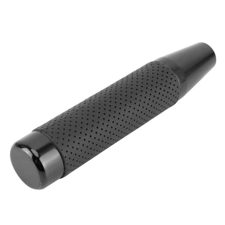 Metal Leather Long Column Car Shift Knob, Size: 18x3.3cm