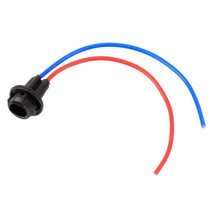 T10 Instrument Lamp Bulb Holder Base with Wire