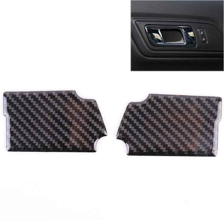 2 PCS Car Door Bowl Decorative Sticker for Ford Mustang 2015-2020