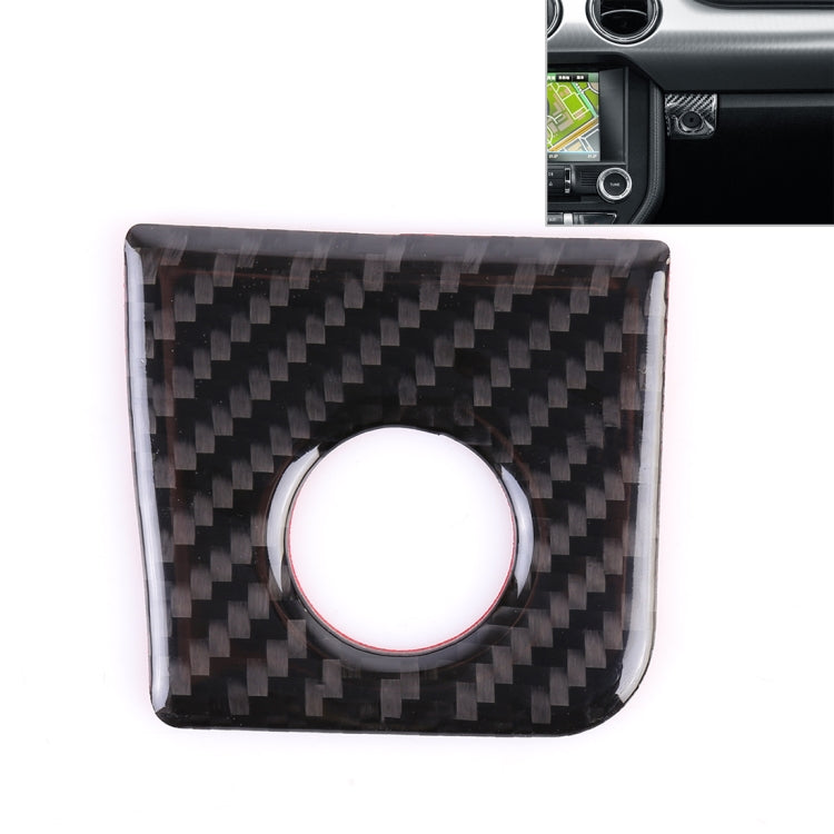 Car Copilot Storage Box Button Decorative Sticker for Ford Mustang 2015-2020, Copilot Storage Box Button