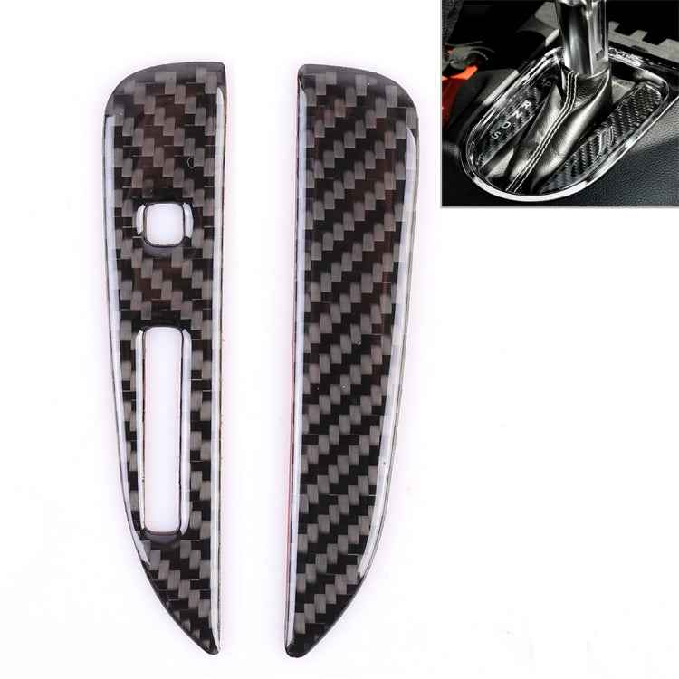 2 PCS Car Gear Panel Decorative Sticker for Ford Mustang 2015-2020