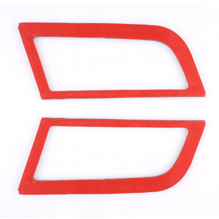 2 PCS Car Instrument Console Side Vent Decorative Sticker for Ford Mustang 2015-2020, Instrument Console Side Vent