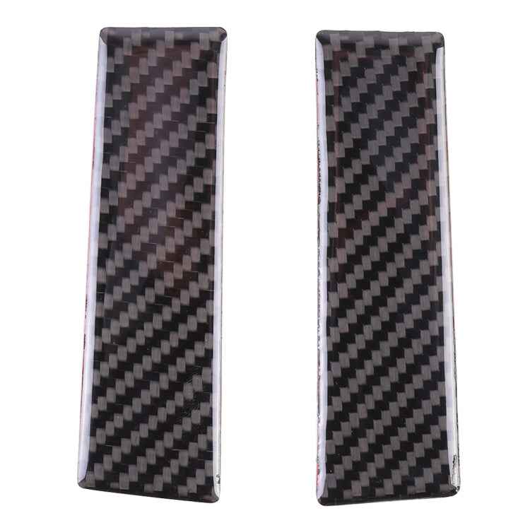 2 PCS Car Central Display Panel Decorative Sticker for Ford Mustang 2015-2020