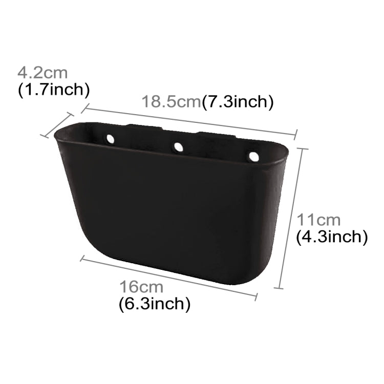 Car Cup Holder Garbage Can Portable Vehicle Trash Can Bin Rubbish Bin Organizer Car-mounted Trash Car Storage Box