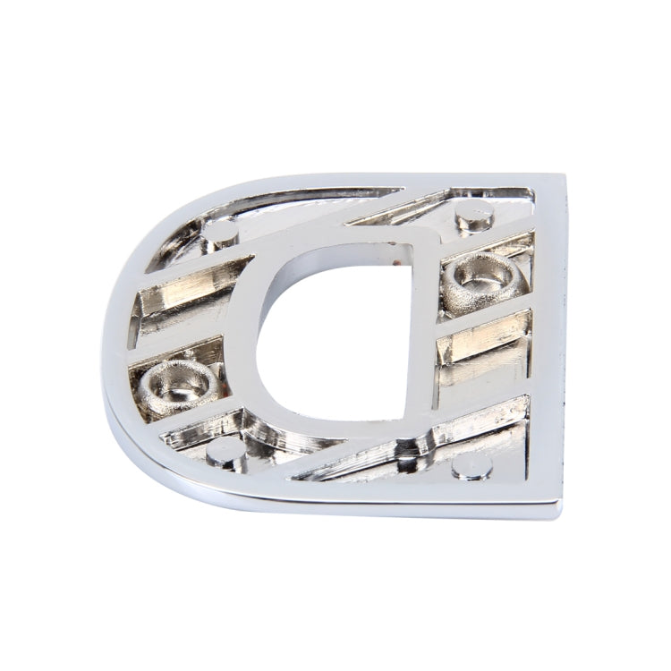 Car Vehicle Badge Emblem 3D English Letter Self-adhesive Sticker Decal, Size: 4.5*4.5*0.5cm, D, O, E, P, F, Q, G, R, H, S, I, T, A, J, U, Y, K, V, Z, L, W, B, M, X, C, N