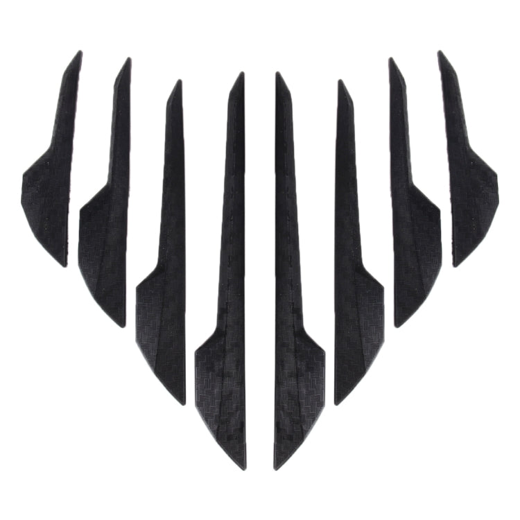 8 PCS Car Vehicle Door Side Guard Anti Crash Strip Exterior Avoid Bumps Collsion Impact Protector Sticker, Door Side Guard