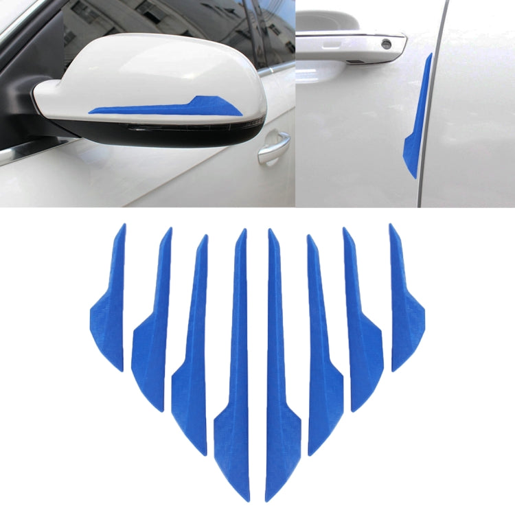 8 PCS Car Vehicle Door Side Guard Anti Crash Strip Exterior Avoid Bumps Collsion Impact Protector Sticker, Door Side Guard