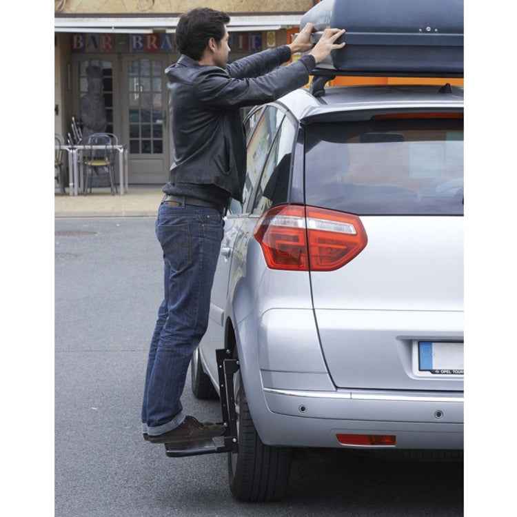 Portable Folding Car Stairs Tyre Mount Steps Ladder for Pickup Trucks, Truck, SUV