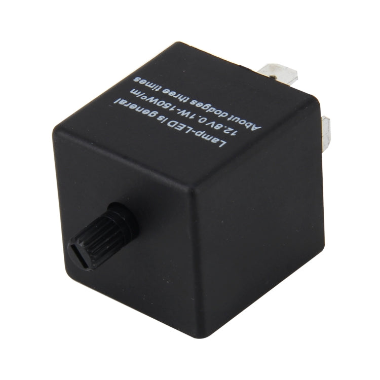 CF14 JL-02 Flasher for LED Auto Car-styling LED Turn Signal 3-Pin Adjustable Frequency Car Flasher Relay Fix Hyper Flash General Lamp-LED Light Relay for European Cars, CF14 Adjustable Frequency