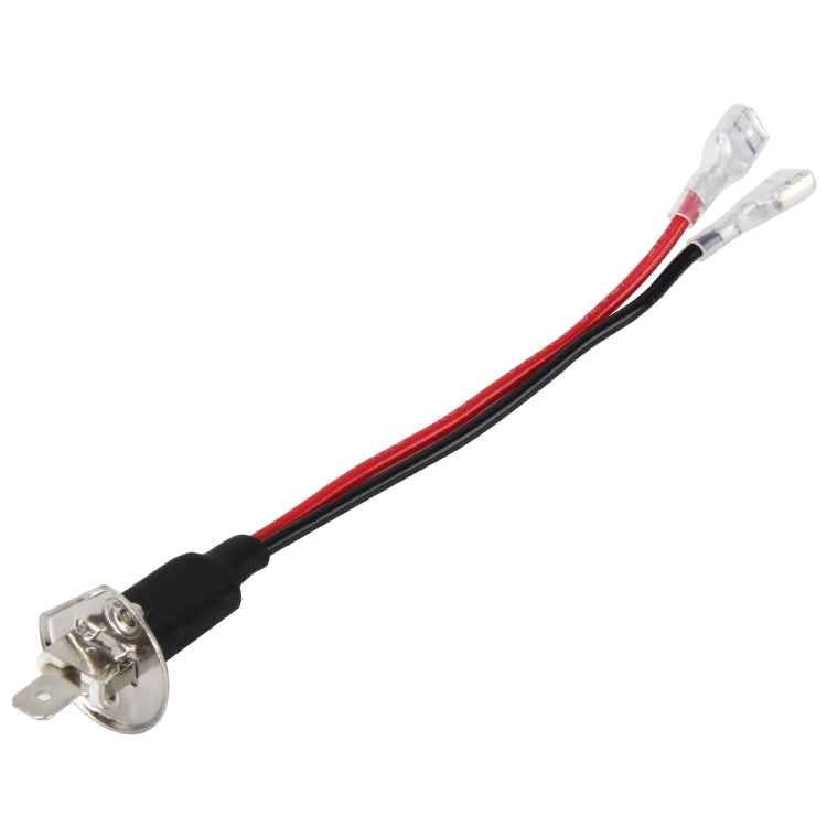 2 PCS Universal H1 Conversion Bulb Harness Wire Plugs Power Wire Adapter Connectors, H1 Wire 2