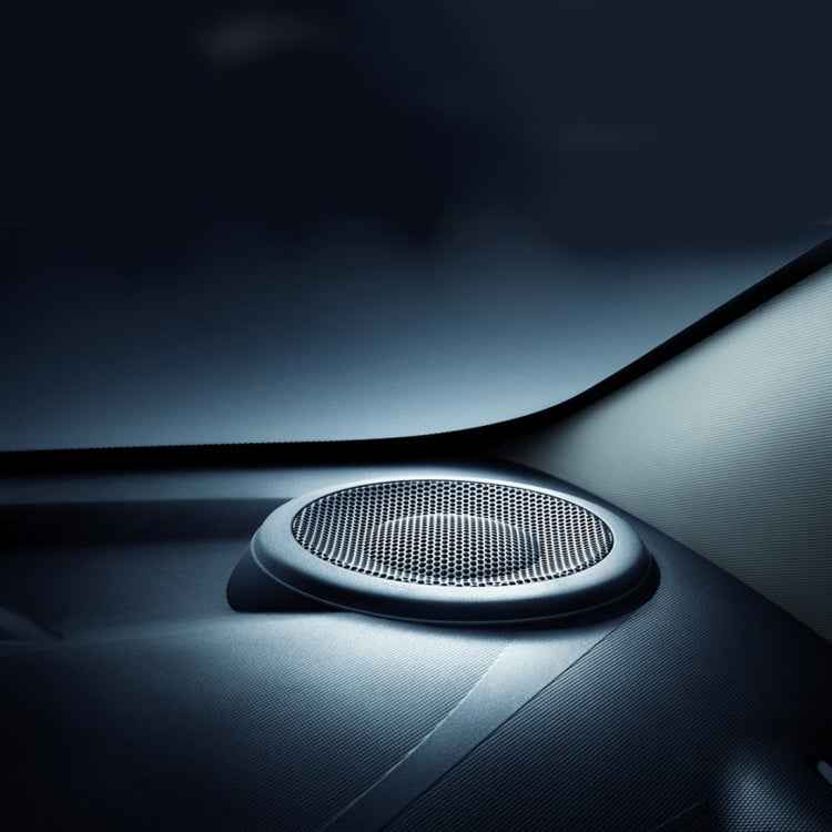 12 inch Universal Car Horn Cover Black Round Horn Cover Horn Round Cover