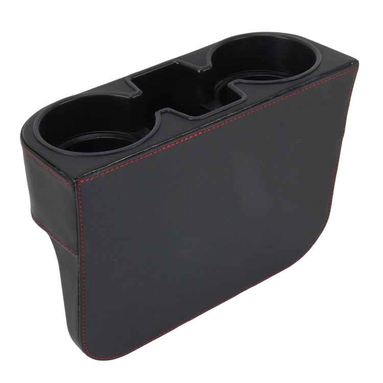 Car Seat Crevice Storage Box Cup Drink Holder Auto Pocket Stowing Tidying for Phone Pad Card Coin Case Car Accessories, Black, Grey, Khaki, Brown