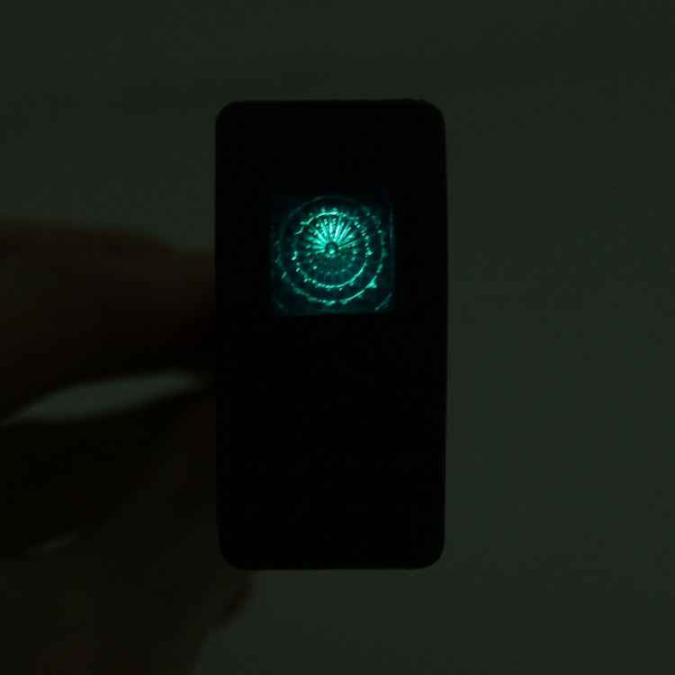 Car Truck Boat Switch Toggle Light Switch 4pin Waterproof 12/24V Bar Style Blue Toggle Reverse Rocker Rear Light Switch Car Auto Universal DIY 4 Pin Boat Cap OFF-ON Push Button with Indicator Light