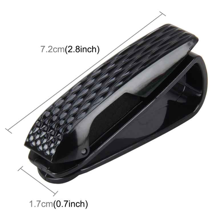 3R-2138 Vehicle Mounted Glasses Clip Car Sunglass Eyeglass Holder Glasses Sunglasses Holder Glasses Holder