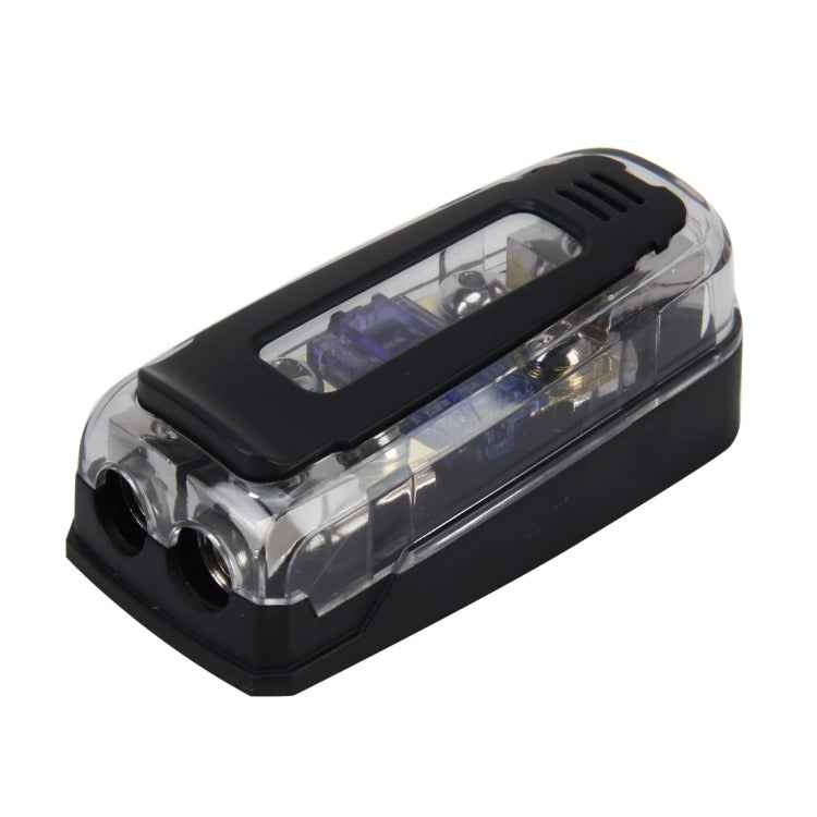 Car Stereo Car Audio Fuse Holder Insurance 60A Car Audio Fuse Holder 1 in 2 Ways Car Auto Fuse Holder Blade Fuse Holder for Car Audio, Audio Fuse Holder