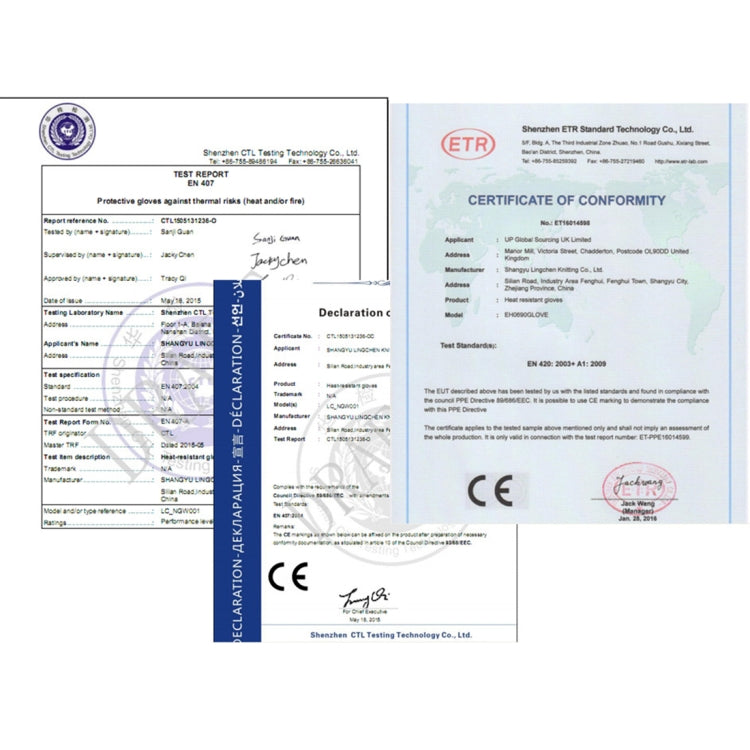 Silicone Cotton Microwave Kitchen Cooking Protective Gloves, High Temperature Resistance: 500 Degree C, Length: 32cm, Deyan Red Stripe, Deyan