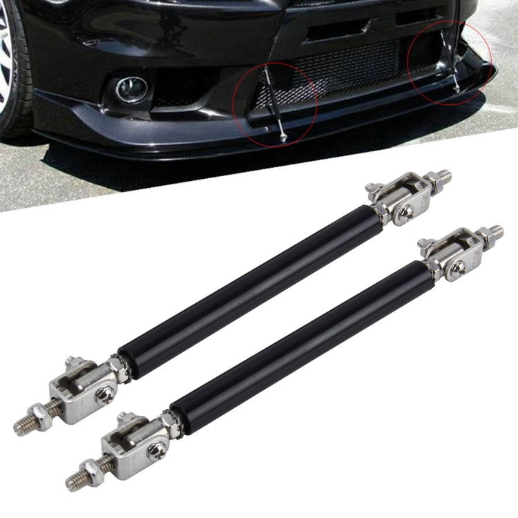 2 PCS Car Modification Large Surrounded By The Rod Telescopic Lever Front and Rear Bars Fixed Front Lip Back Shovel Adjustable Small Rod, Length: 20cm, Length: 20cm