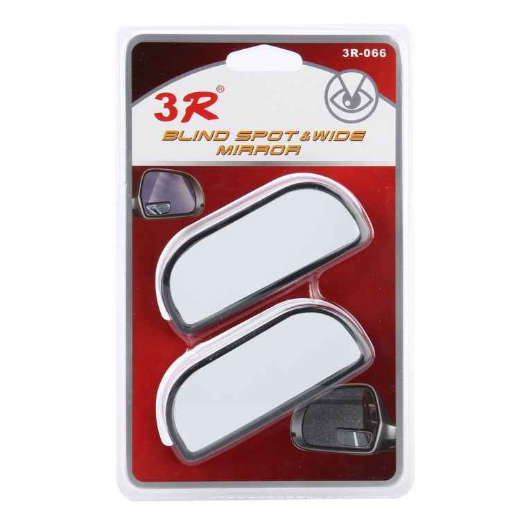3R-066 2 PCS Car Truck Blind Spot Rear View Wide Angle Mirror Blind Spot Mirror Blind Spot and Wide Mirror, Size: 8.3*3.4cm