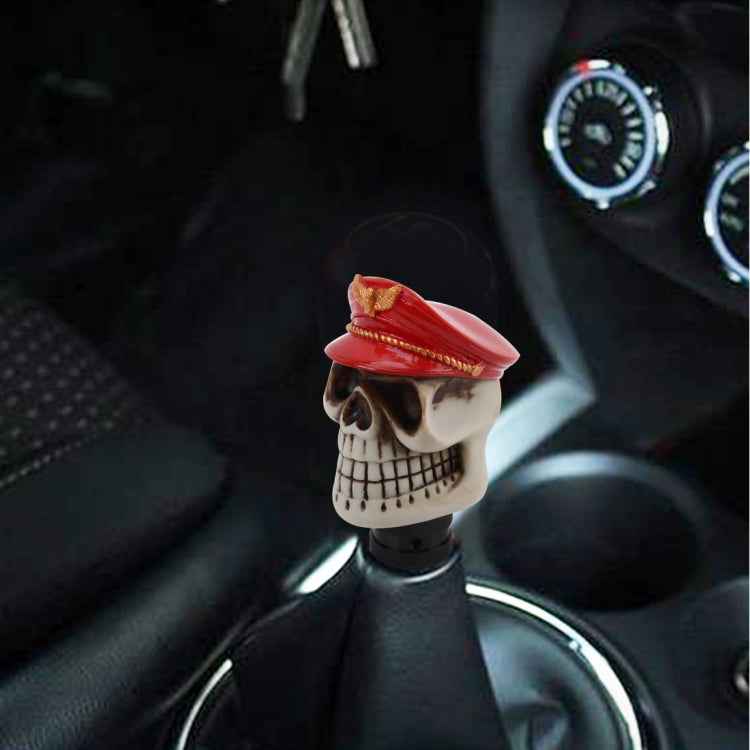 Universal Skull Car Gear Shift Knob Modified Car Gear Shift Knob Auto Transmission Shift Lever Knob Resin Gear Knobs, Skull Head Shape 7, Skull Head Shape 6, Skull Head Shape 9