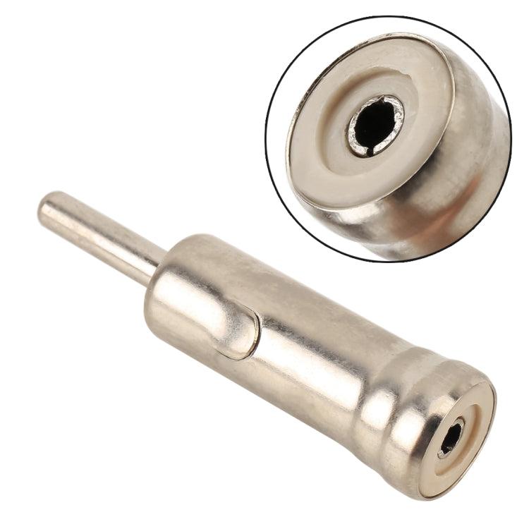 1 Set Car Vehicles Radio Stereo Aerial Antenna Mast Male and Female Adapter Connector Plug, Male / Female Adapter