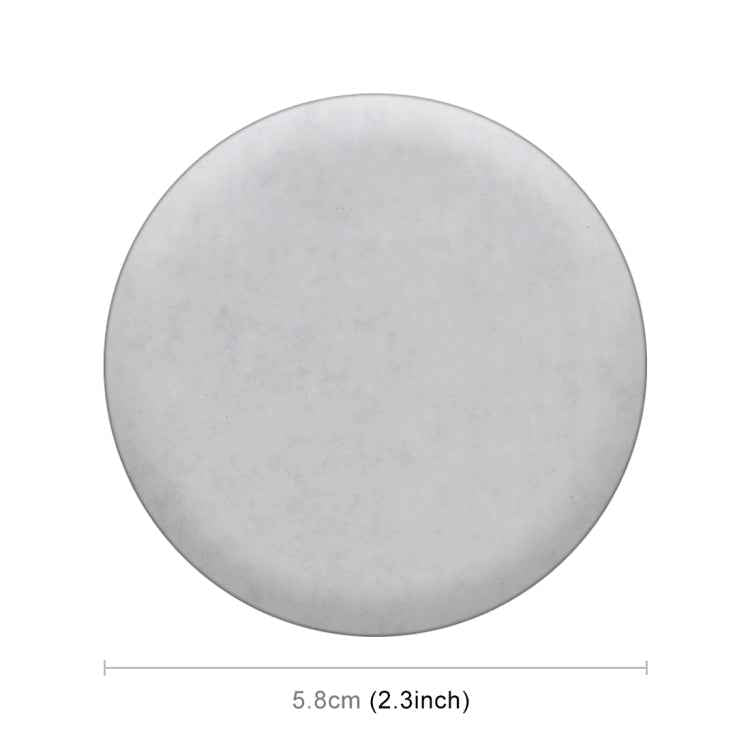 4 PCS Car-Styling Alien Pattern Metal Wheel Hub Decorative Sticker, Diameter: 5.8cm