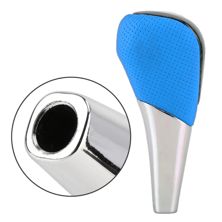 Universal High Carbon Fiber Texture Leather Hole Pattern Car Gear Shift Knob Modified Shifter Lever Knob, CMS3610A, CMS3610B, CMS3610C, CMS3610D