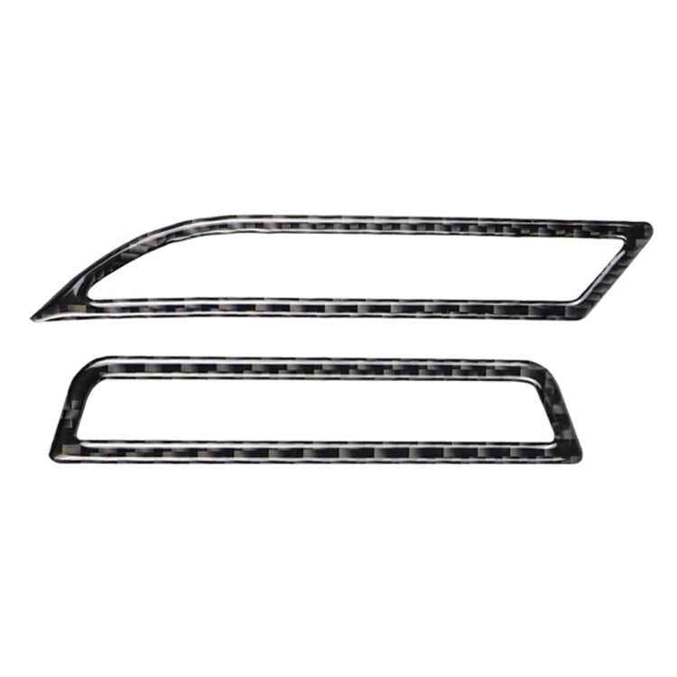 Car Carbon Fiber Air Outlet Decorative Sticker for Volkswagen Golf 7 2013-2017, Left Drive