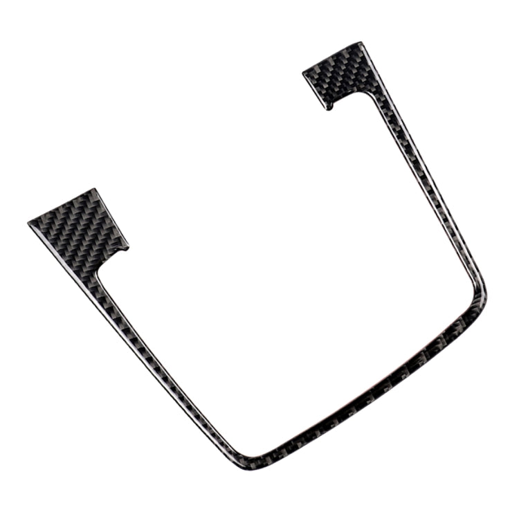 Car Carbon Fiber Gear Position Panel Frame Decorative Sticker for Volkswagen Golf 7 2018-, without Hole and Start and Stop, Left Drive