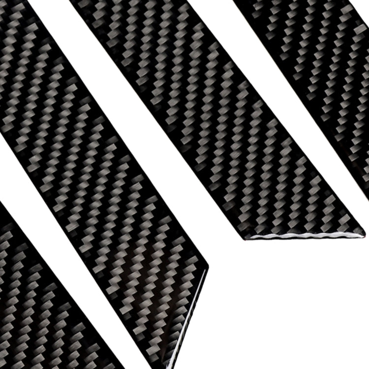 Car Carbon Fiber Door Handle Decorative Sticker for Volkswagen Golf 7 2013-2017